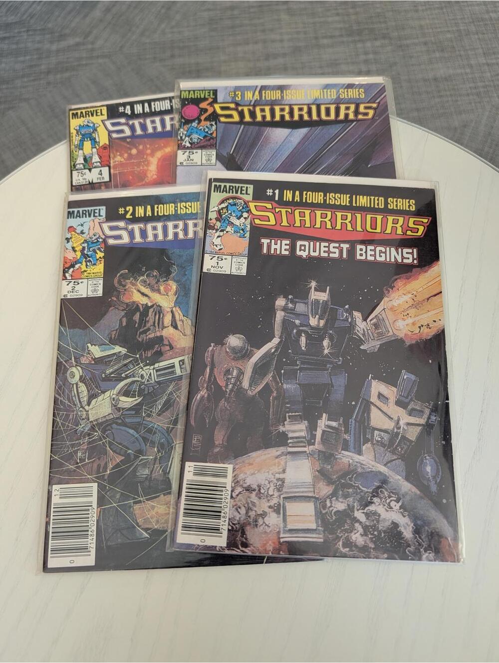 Starriors Comic Book Set - 4 Issue Limited Series - Full Series - Complete